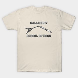 Gallifrey School of Rock T-Shirt